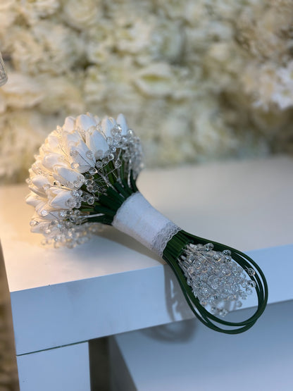 "Crystal Snow Bloom"